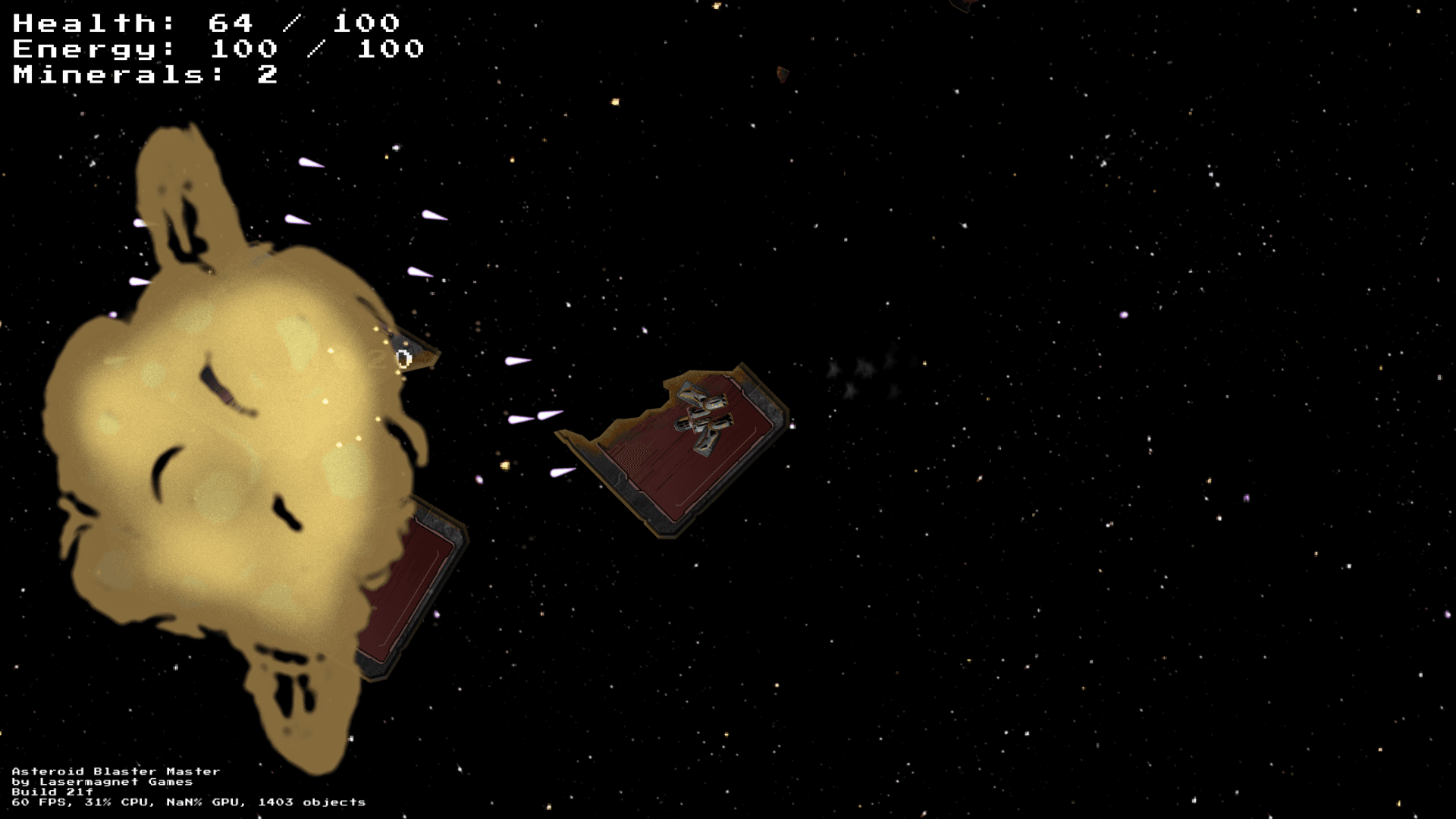 Asteroid Blaster Master screenshot 1