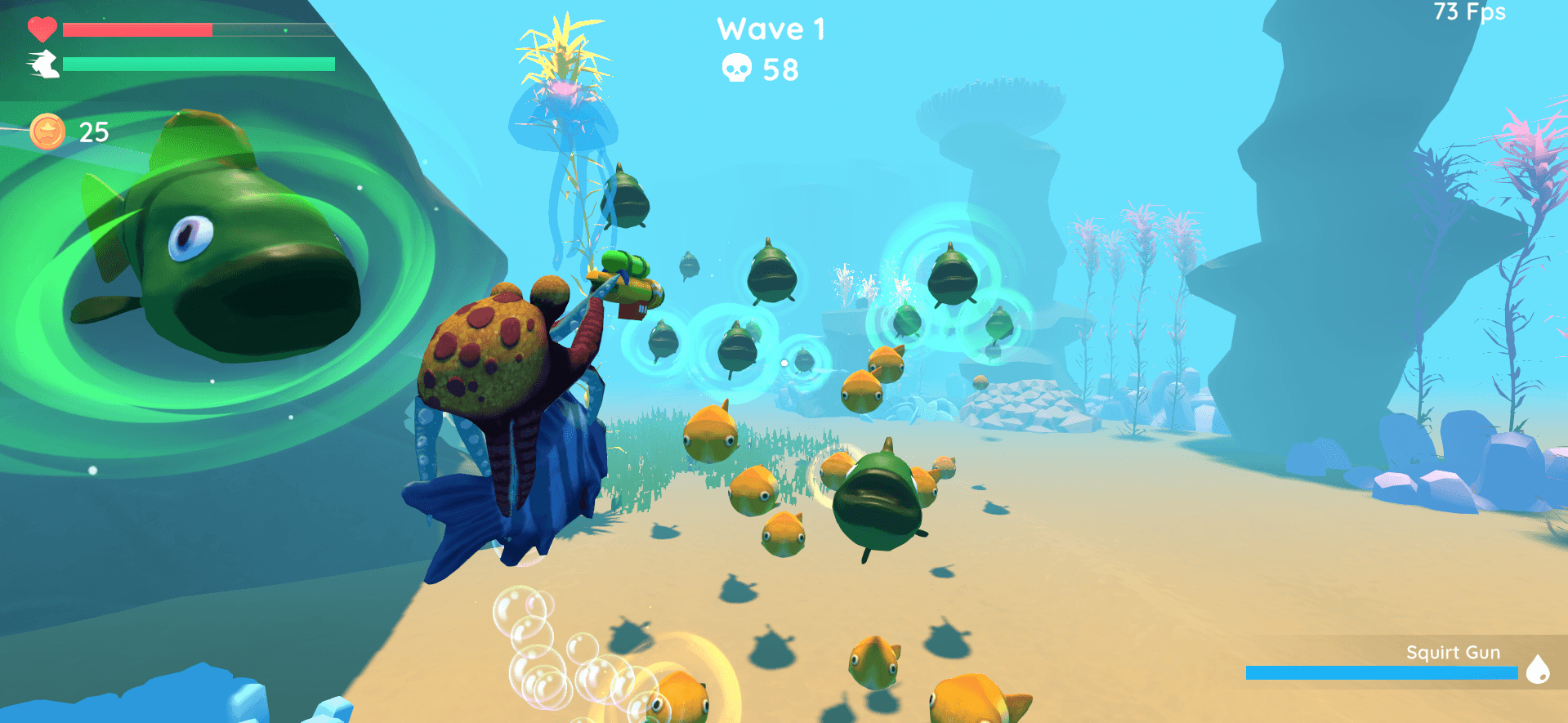 Azul & Fuego: Quest for the Jellyfish King screenshot 1