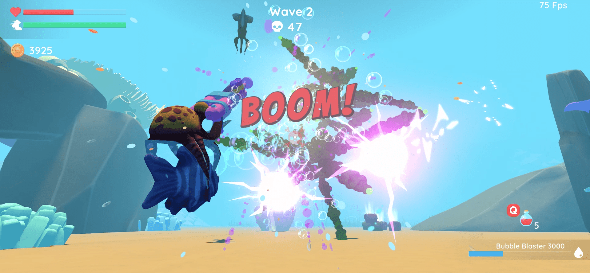 Azul & Fuego: Quest for the Jellyfish King screenshot 2