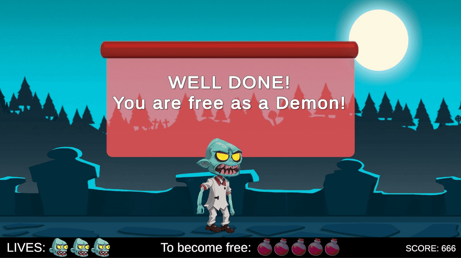 Escape from the graveyard screenshot 2